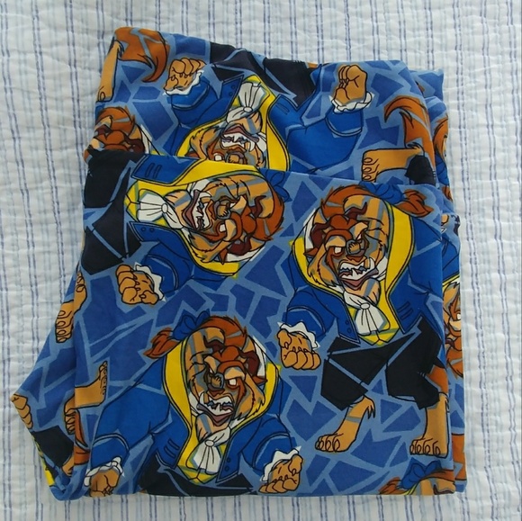 LuLaRoe Pants - Lularoe Disney TC beast leggings
